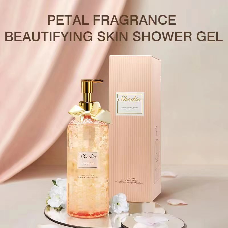 Best Quality Body Wash Gel Natural Fragrance Elegant And Advanced Perfume Petal Fragrant Shower Gel