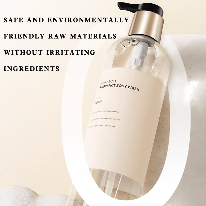 Professional cosmetics factory customized white tea fragrance shower gel deep cleansing long-lasting fragrance shower gel