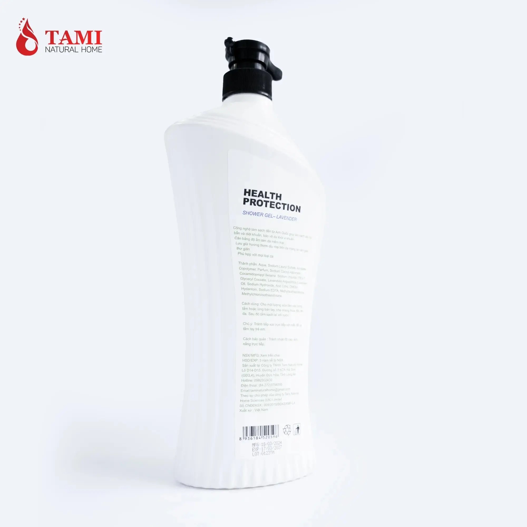 Personal Care Whitening Body Wash Health Protection Liquid Form Moisturizing Lavender Shower Gel for All Genders