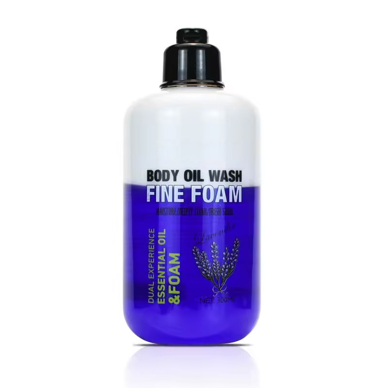 Private Label Green Apple Body Wash Gel Whitening Bath Oil Shower Gel Deep Cleaning And Moisturizing Body Wash Foam