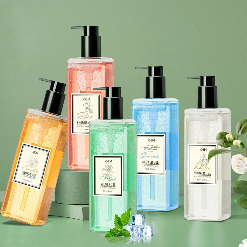 Private Logo Professional Natural Plant Essence Body Care Set Amino Acid Body Wash Cleansing Beauty Products For Women