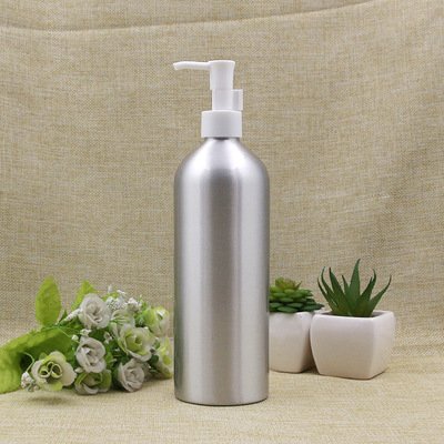 Shampoo Shower Gel Container 30ml Aluminum Lotion Pump Bottle