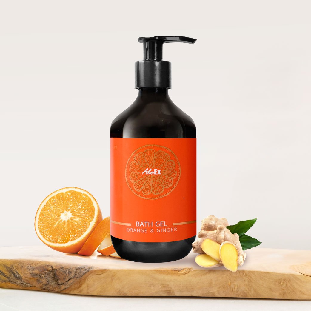 OEM AloEx Bath Gel ORANGE & GINGER