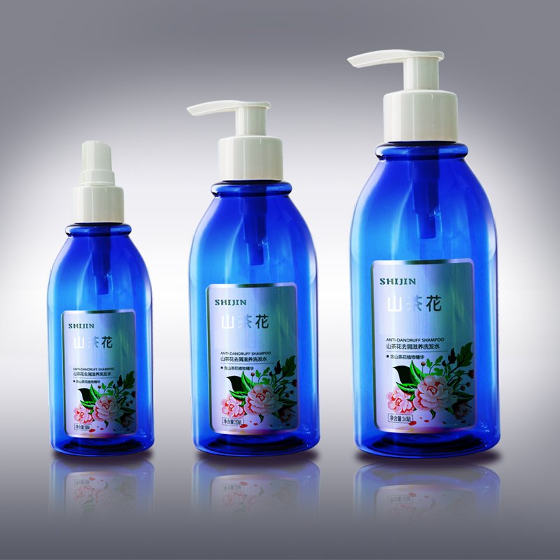 1000ml PET Ornamental Body Wash Bottle in Vase Shape Printed Lotion Packaging with Pump