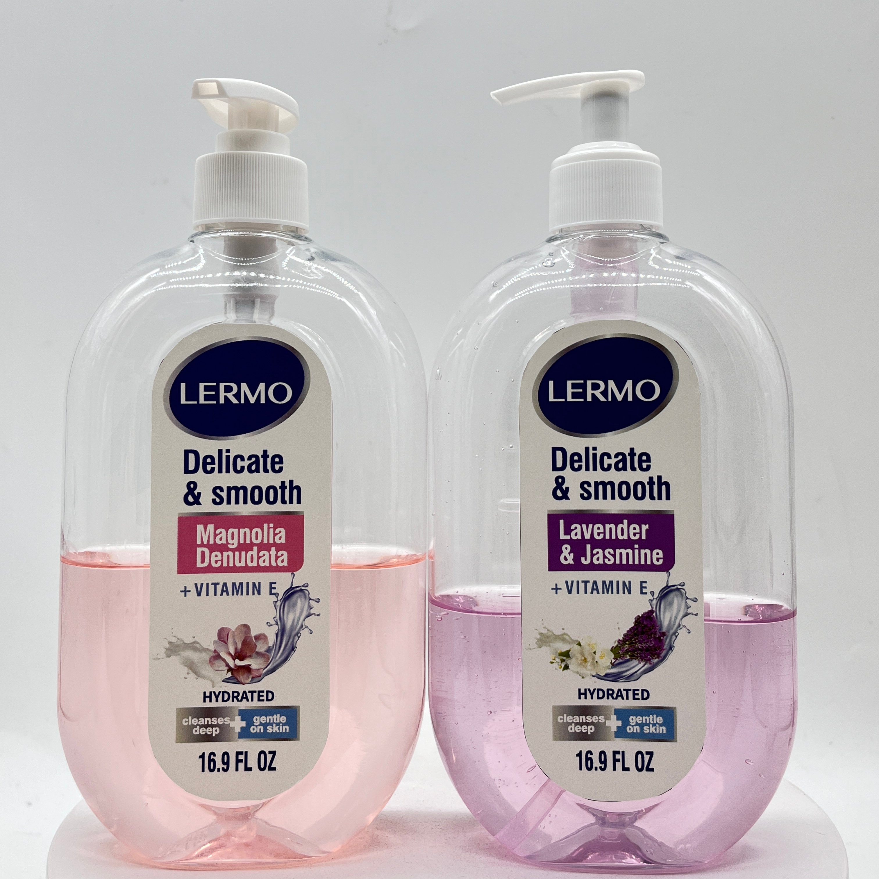 LERMO Recommended Deeply Nourishing Body Wash Cleanse Moisturizing Magnolia shower gel Fragrance Body Wash Shower Gel body wash