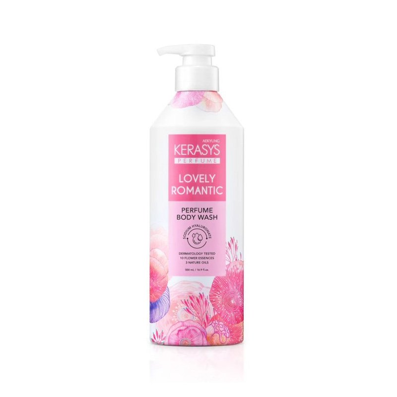 Floral Scent Lavender Kerasys Soothe Skin Perfume Body Wash Shower Gel