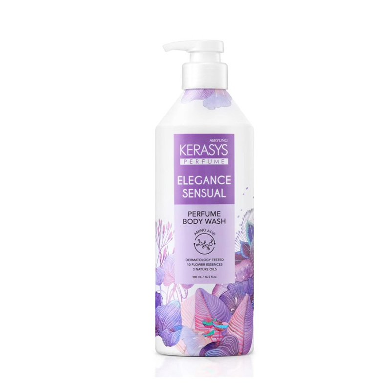 Floral Scent Lavender Kerasys Soothe Skin Perfume Body Wash Shower Gel