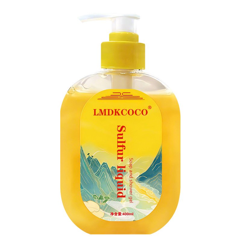 Nicotinamide Whitening Shower Gel 500ml Lasting Lemon Fragrance Body Wash Adults Cleansing Moisturizing Bubble Infused Herbal