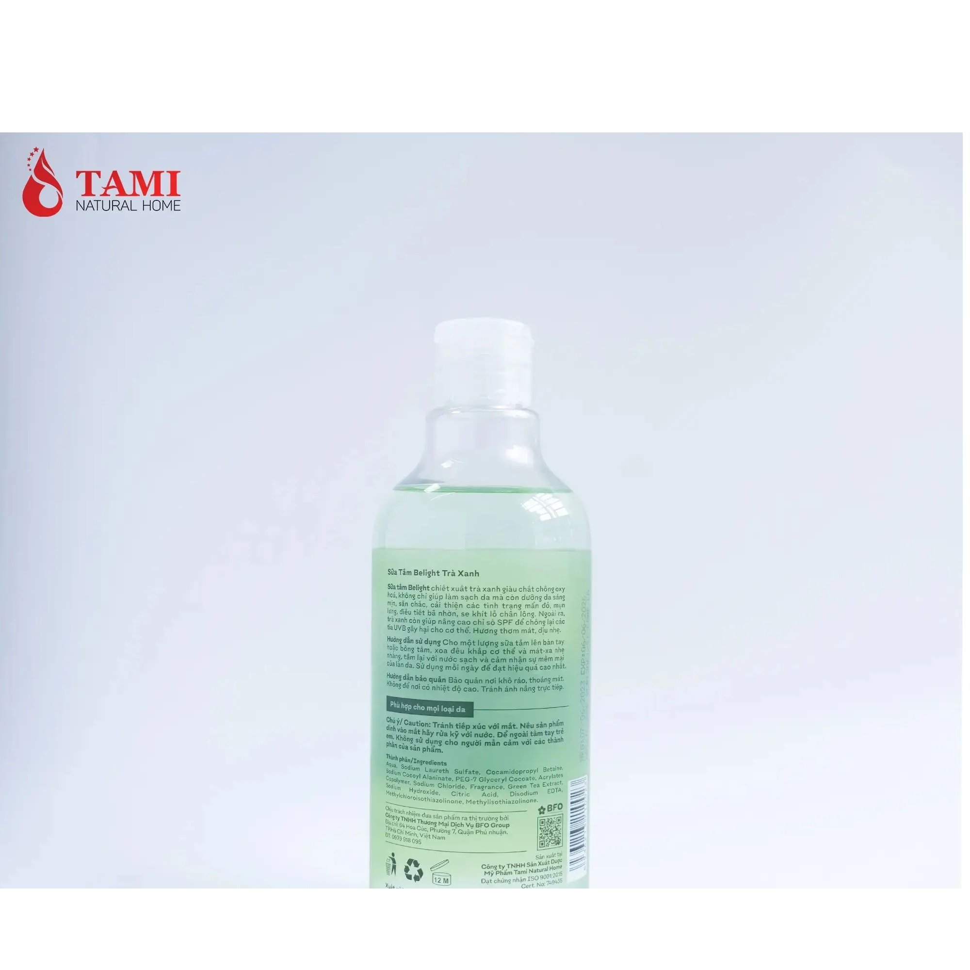 Customer Required Packing Body Wash Moisturizing Premium Quality Personal Care Belight - Green Tea Shower Gel From Vietnam