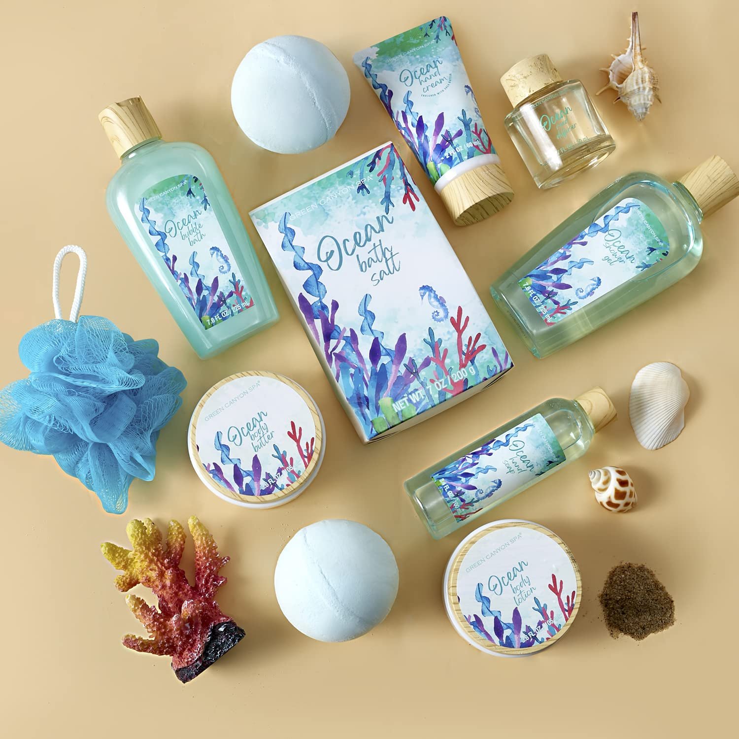 Bath And Body Gift Set Christmas Birthday Holiday Women Gift Body Lotion Shower Gel Bubble Bath SPA 12Pcs Set