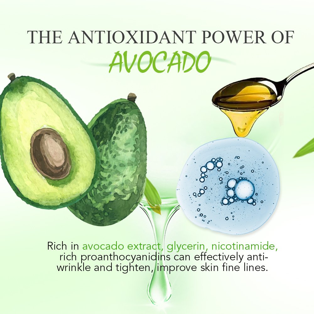 AILKE Organic Avocado Whitening Body Shower Gel