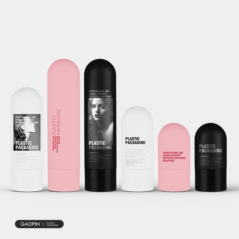 Biodegradable 50/100/200/250ml hdpe shampoo lotion container squeeze plastic shower gel flip top bottle
