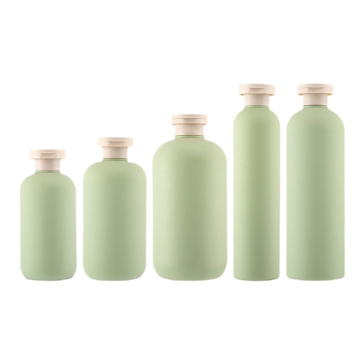 Empty Amber Blue PET 500ml Shampoo shower gel Lotion Pump Bottles for shampoo and conditioner bottles hair care