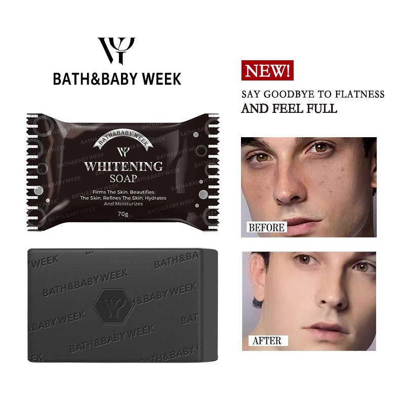 Handmade Natural Skincare Bathing Soap Bar For Men Whitening Cleaning Features Main Ingredients Milk Kojic Acid OEM Available