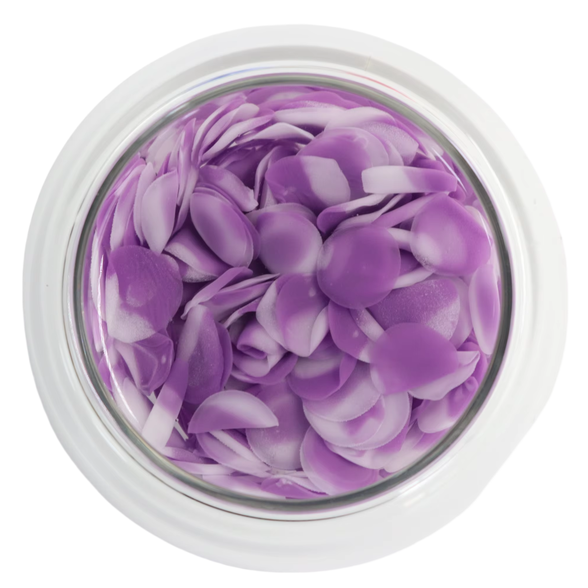 Purple lavender petals for shower gel, shampoo,cosmetic petals, chemical petals can encapsulate active ingredients
