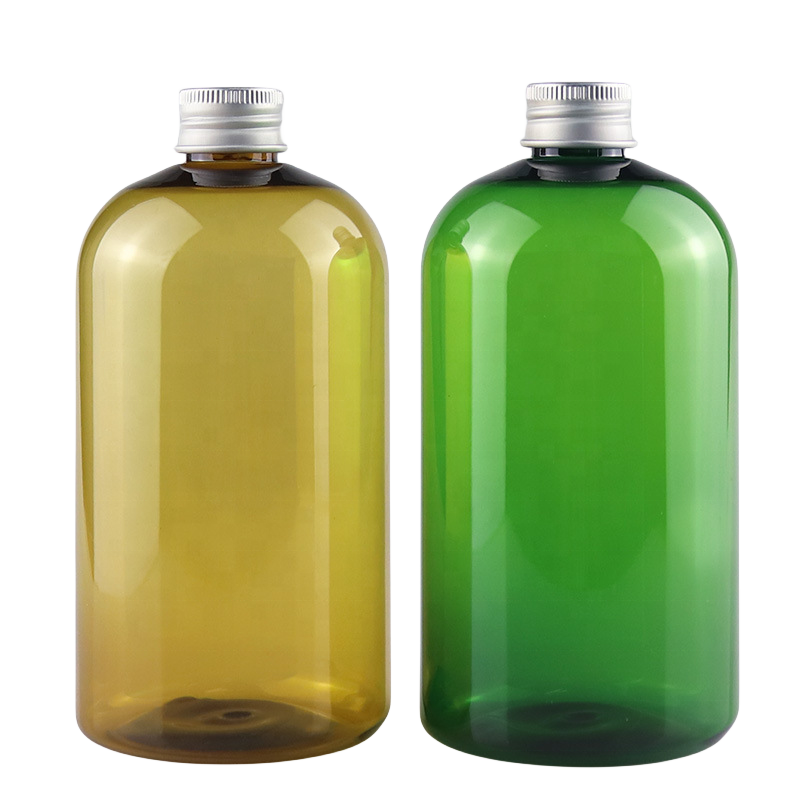 120ml 200ml 250ml 300ml 500ml Shampoo shower gel Boston Plastic Bottle PCR Beverage Fruit Wine Bottle