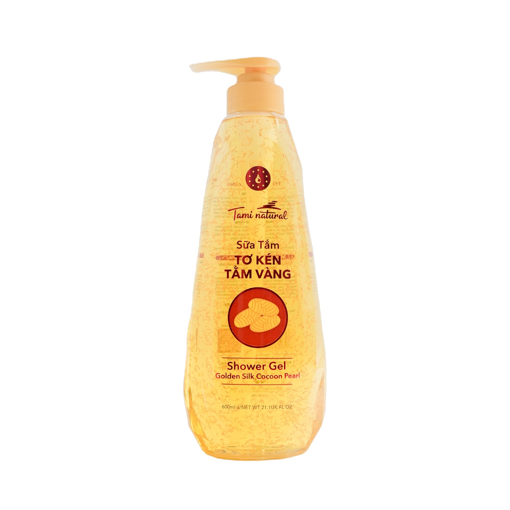 Adult Best Price High Quality Golden Silk Cocoon Shower Gel Whitening and Refreshing Body Wash from Vietnam