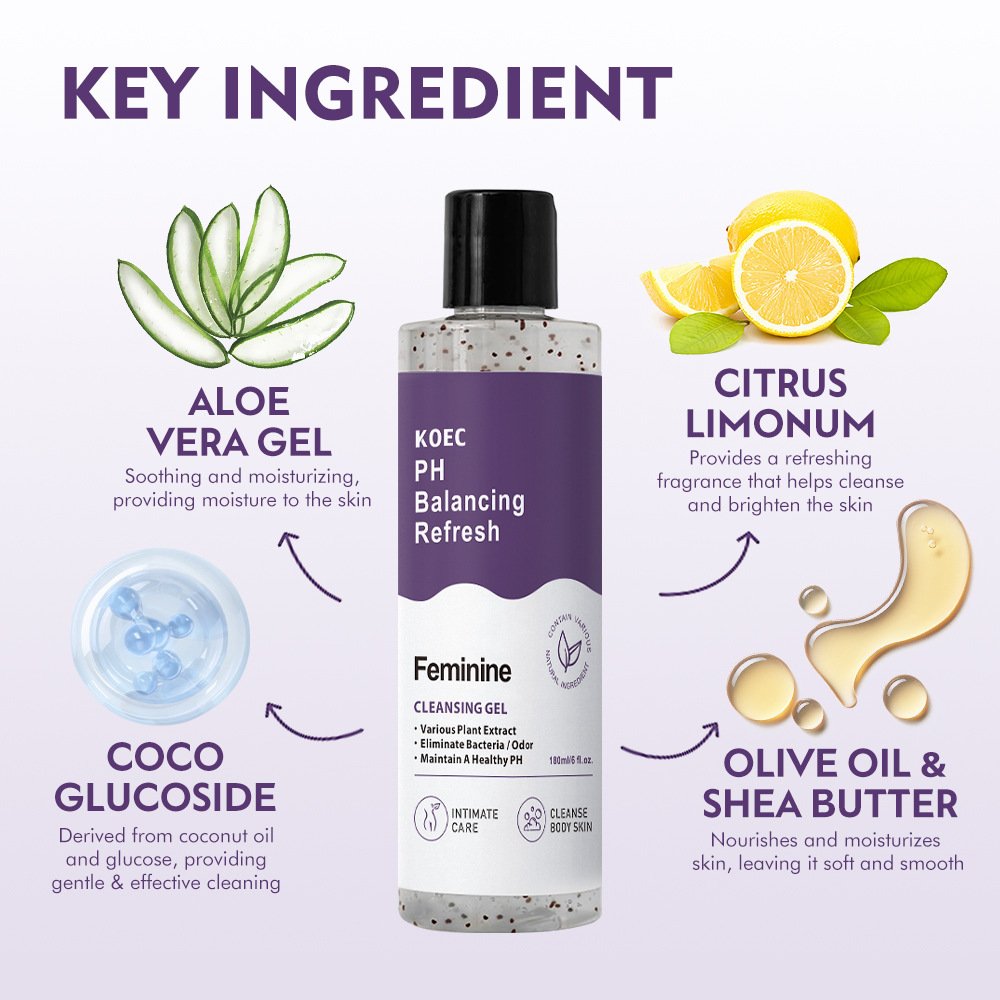 Sensitive Feminine Wash PH Balanced cleansing ,pH Balance Intimate Wash for women