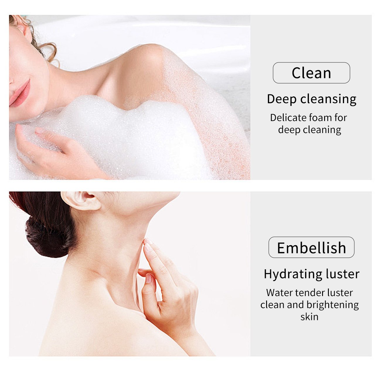 Whitening shower gel wholesale 538ml women exfoliating lightening moisturizing Herbal shower gel For all skin