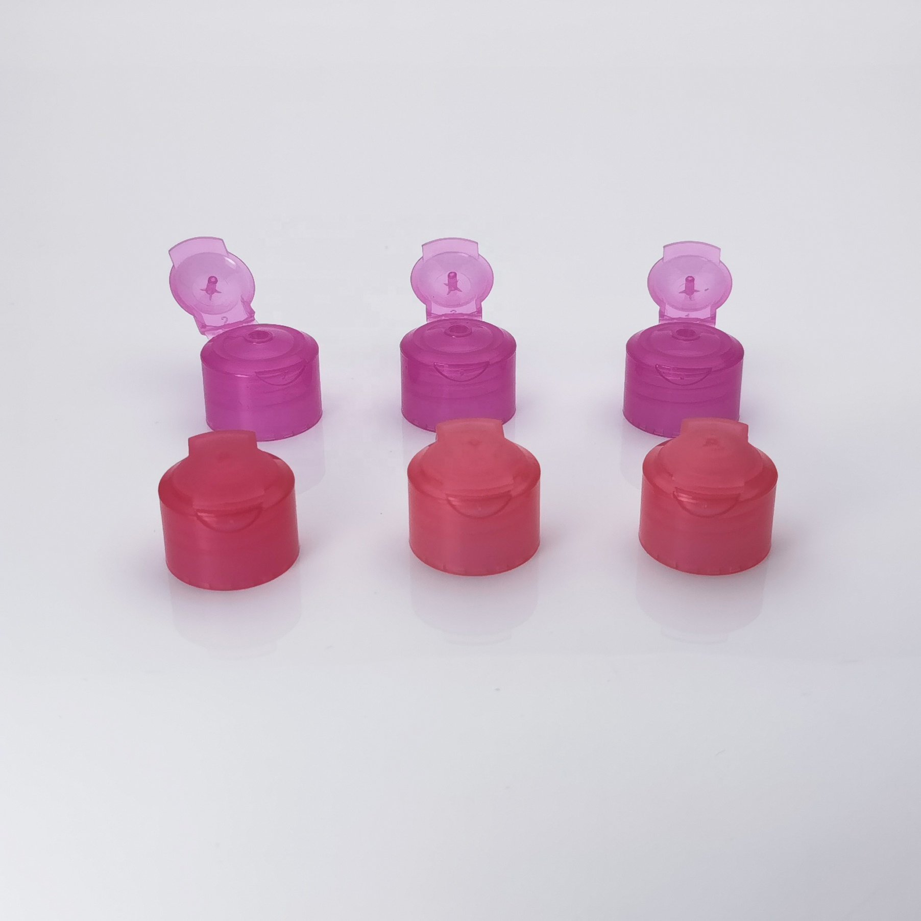 plastic cap Factory sales 20 mm flip top cap matte surface hand soaps bottle flip top cap