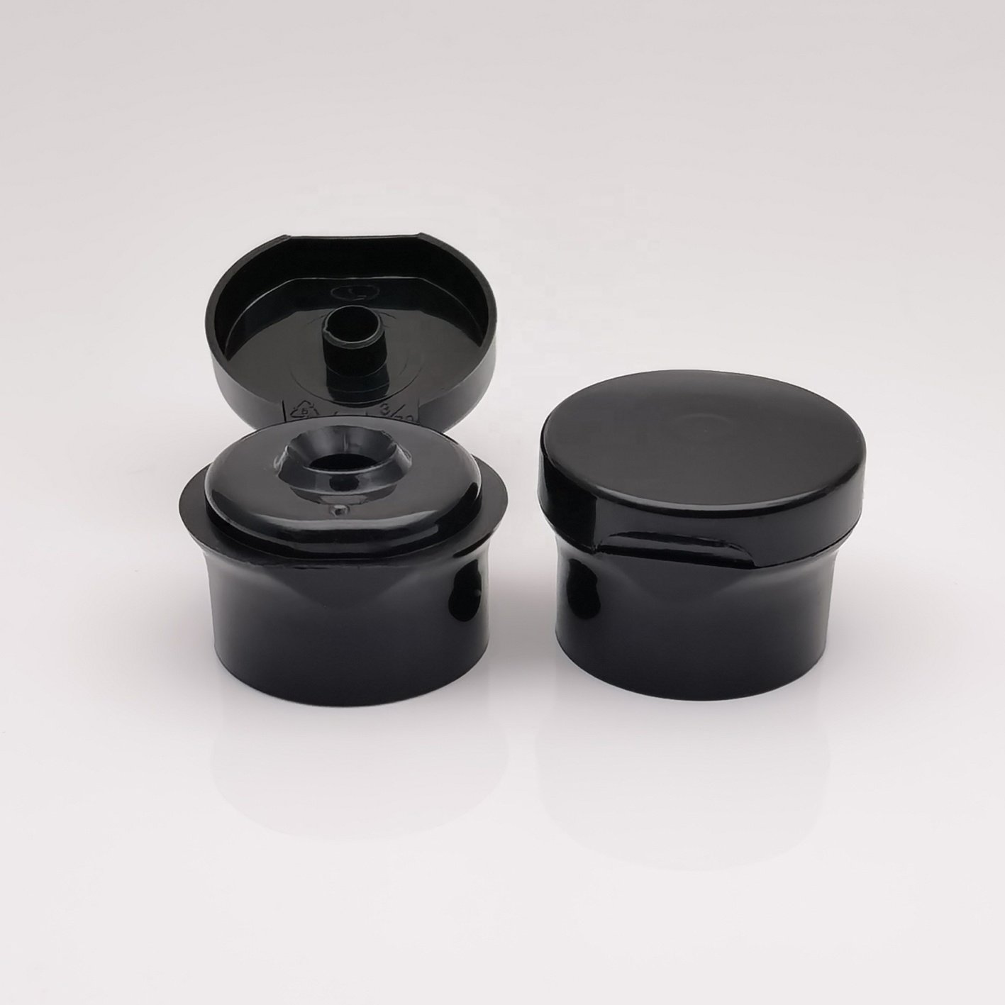 plastic cap Factory sales 20 mm flip top cap matte surface hand soaps bottle flip top cap