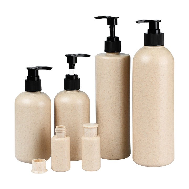 30ml 100ml 250ml 500ml Customizable logo degradable environmental protection bottle Cosmetics shampoo shower gel bottle