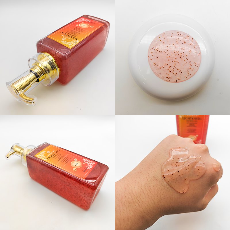 Private Label Manufacturer Wholesale Body Wash Vitamin C Arbutin Skin Whitening And Exfoliating Best Body Wash For Women
