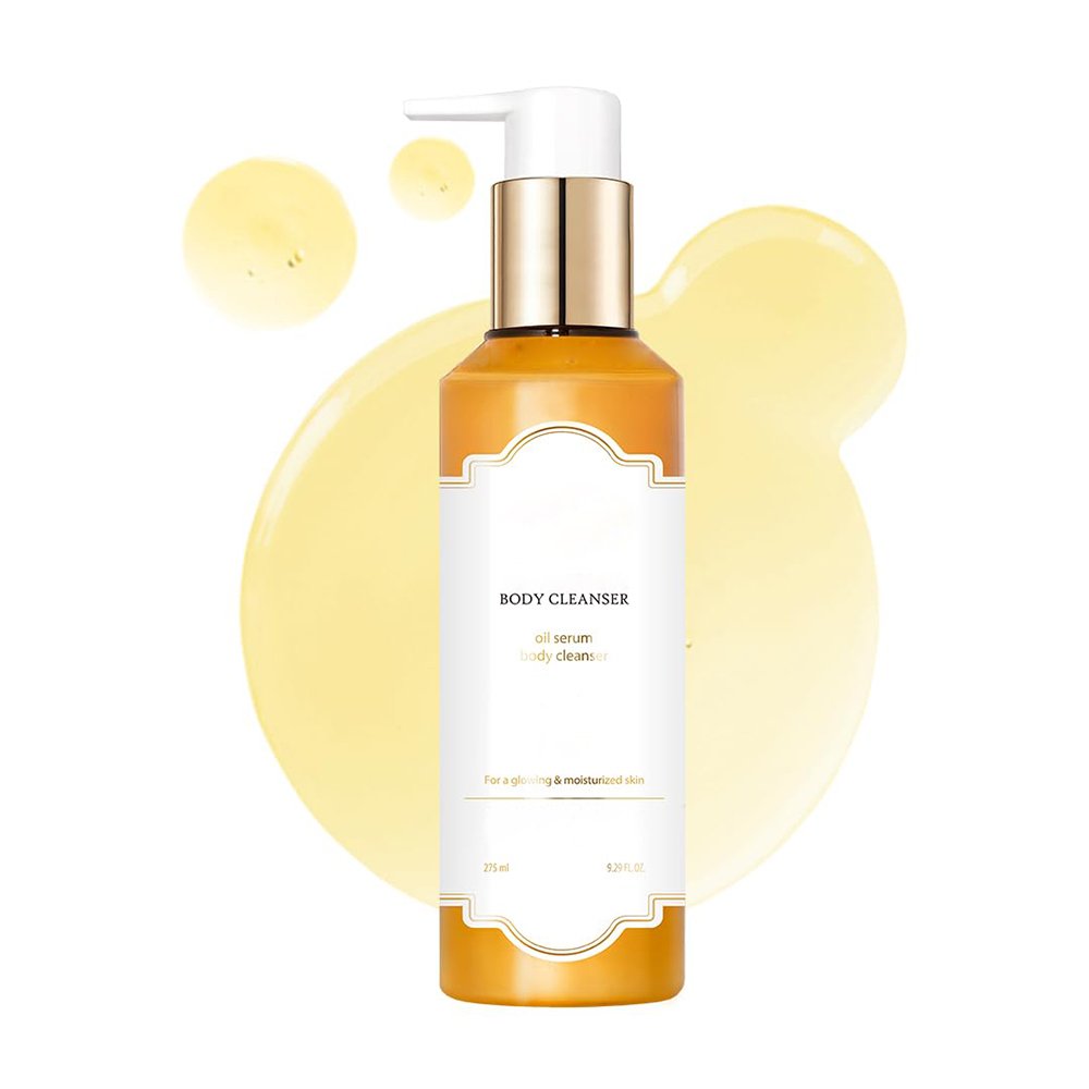 95.5% Natural Organic Argana Shower Oil Vegan Hydration Body Wash for Women Whitening and Moisturizing Body Cleansing Oil