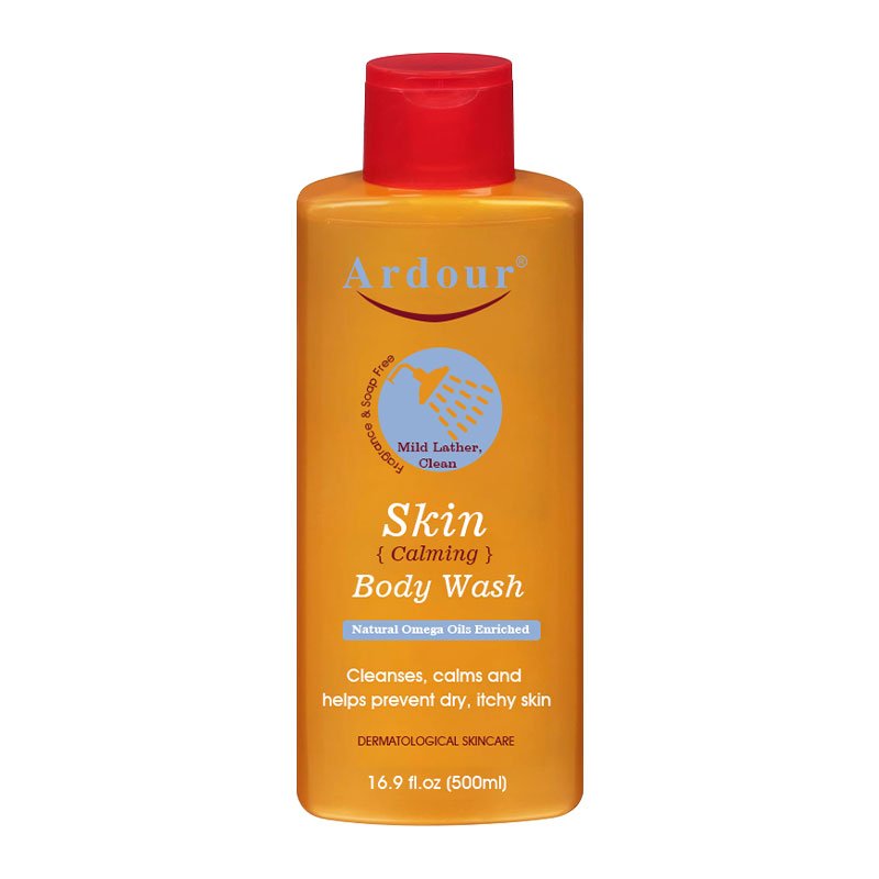 OEM body wash bottle 500ml Dry Normal Skin Moisturizing BODY wash Fragrance Soap and Dye-free Skin Calming Body Wash