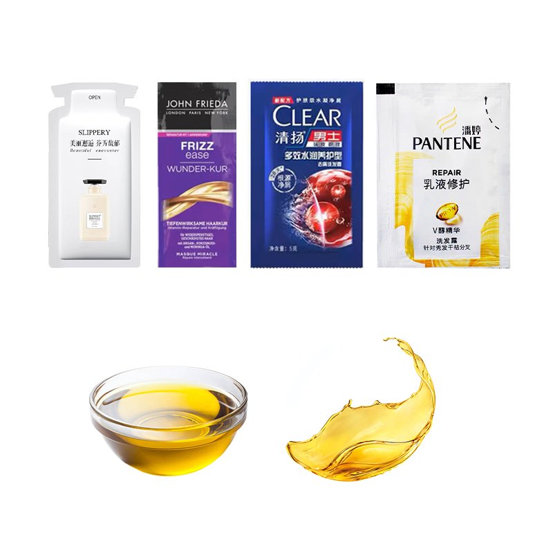 Multi-lane Shampoo hair conditioner Sachets Packing Machine Essence Oil Facial Cream Gel Automatic Liquid Packing Machine