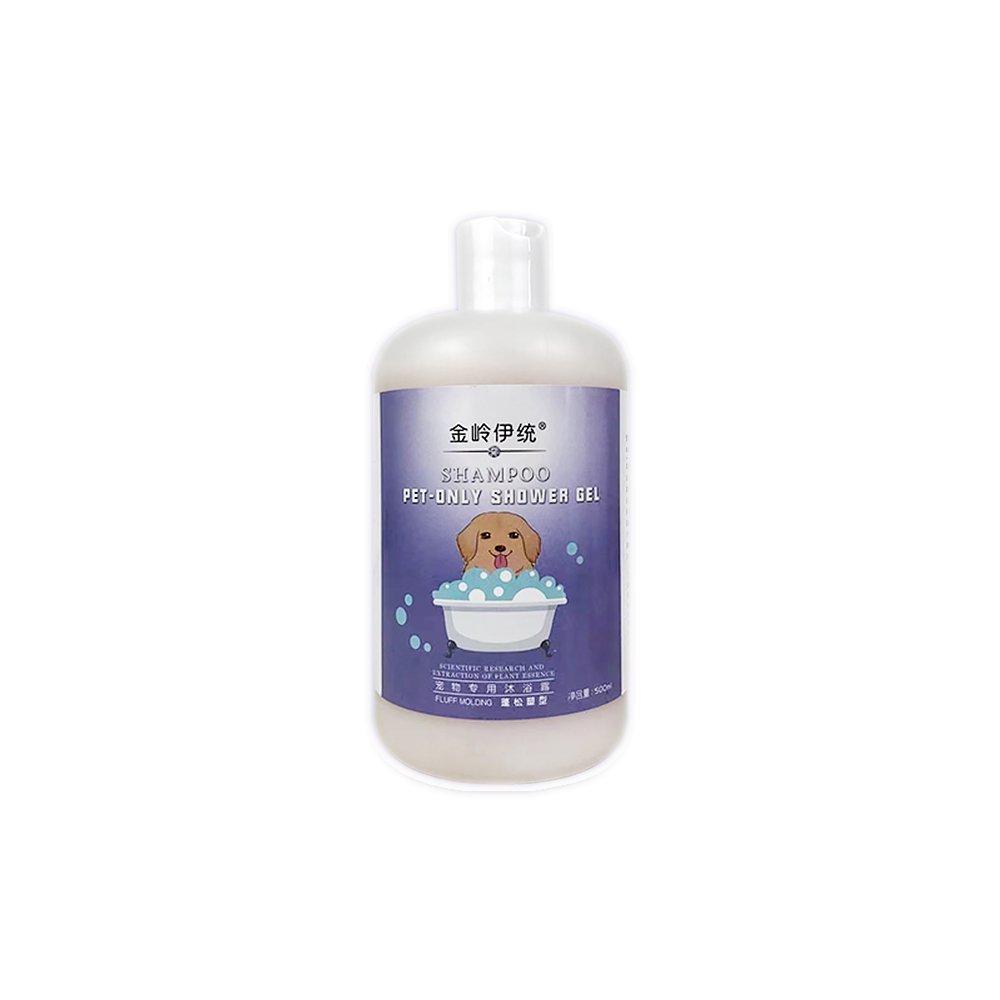 Pet shampoo large capacity 500ml cleaning deodorizing soothing remove dirt bacteria for puppy pet cleaning body wash.