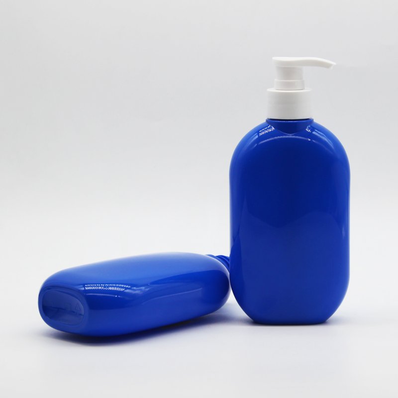 250ml 300ml Luxury Soft Touch PET Shampoo And Conditioner Shower Gel Liquid Soap Bottle With Pump