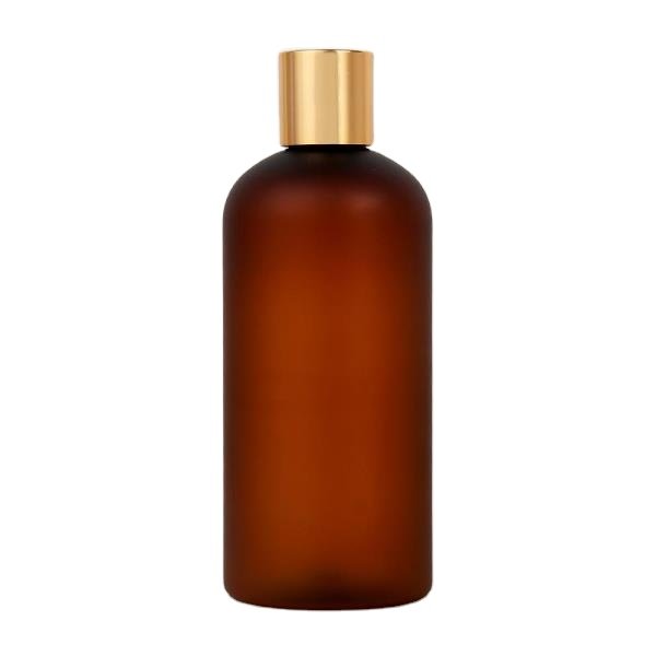 Premium shampoo and shower Gel Hair care plastic bottle 500ml with gold disc lid MOQ 100pcs