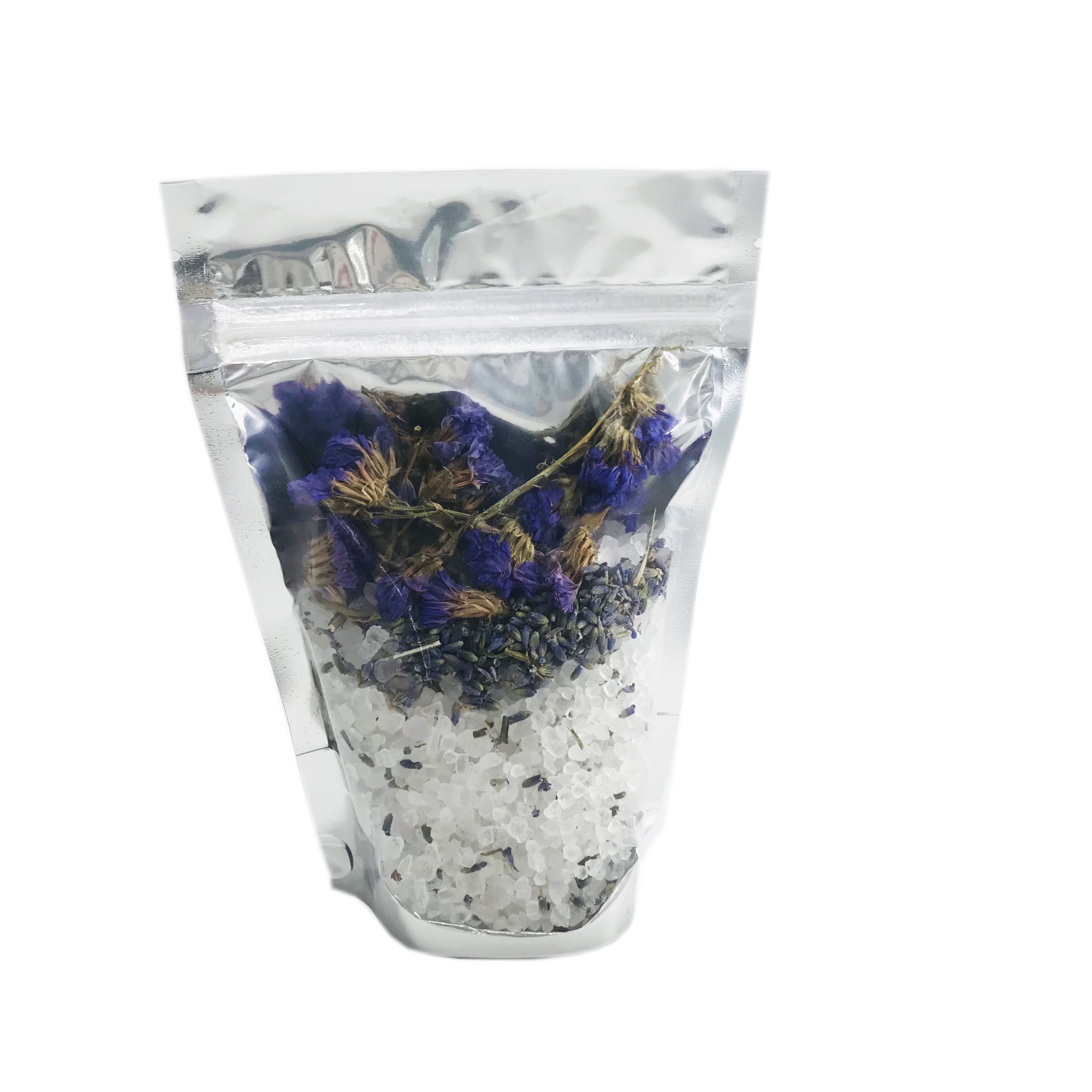 100% Pure Natural Private Label Scented Bath Soak Himalayan Salt Cleansing Sea Salt Bath and Foot Bath Salt Flowers