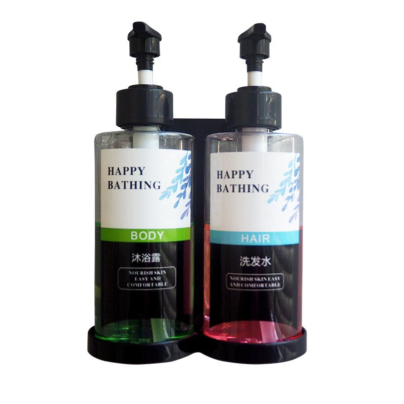 Hotel shower gel and shampoo dispenser