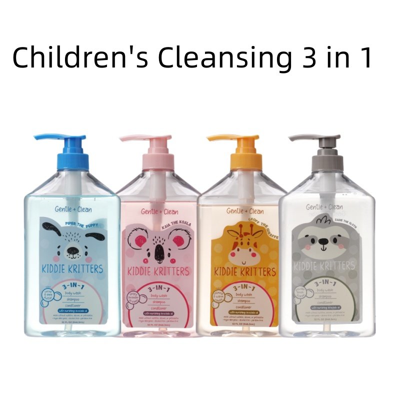 32oz Organic Baby 3 1 Body Wash Gentle Cocoa Shea Butter Baby Bath Shampoo and Baby Shower Gel