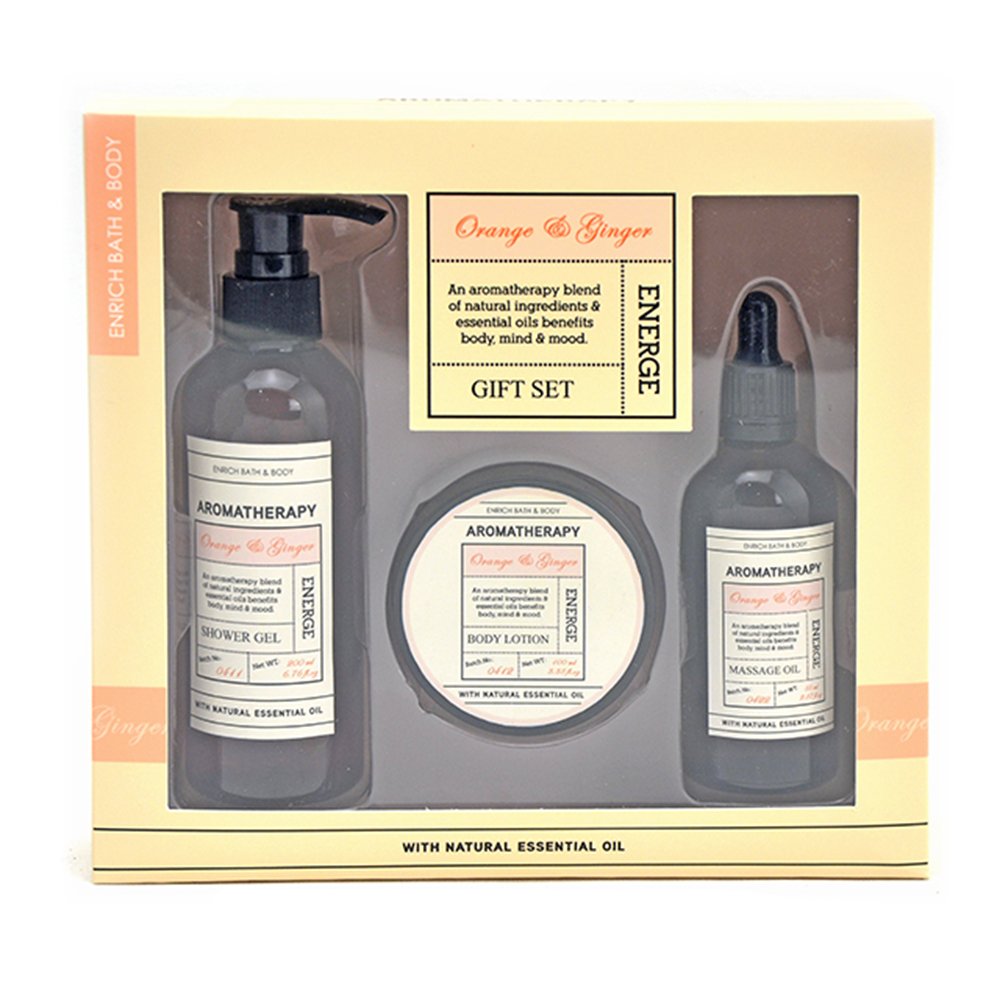 Private Label Bath basket shower gel gift soap spa body bath set