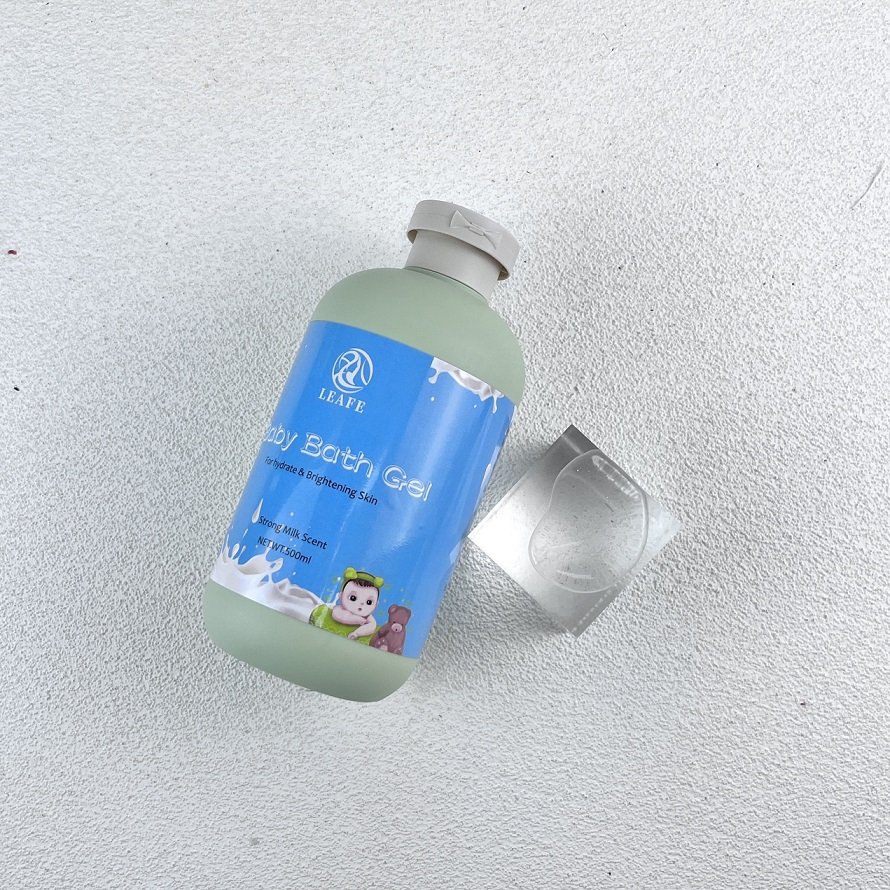 Private Label Organic Vegan not irritating baby and child body lotion Skin Care Set body oil baby's 2 in1 shower gel shampoo