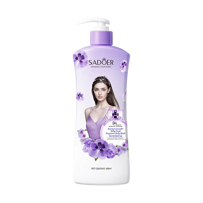 Bathing Set Rose Fragrance Shampoo Lavender Body Wash