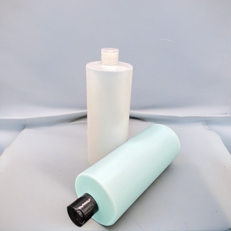 Large Capacity 1000ml Cylinder Liquid hdpe Plastic Bottle For Oil Lube Shower Gel Cleanser