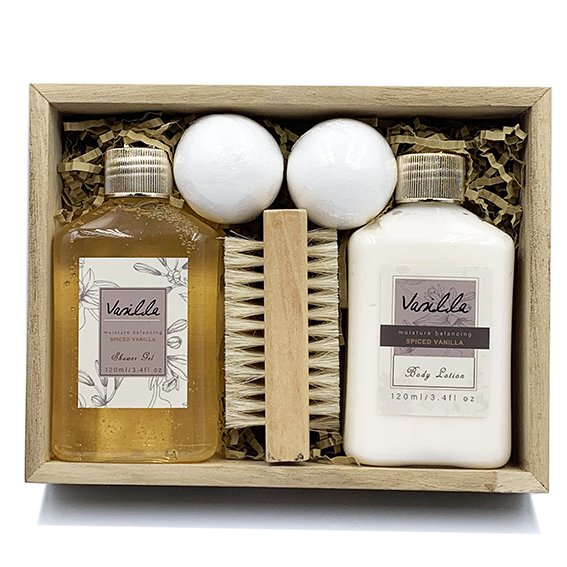 Natural Luxurious Body Spa Bathroom Aromatic Shower Gel Body Lotion bath bombs Bath Gift Sets