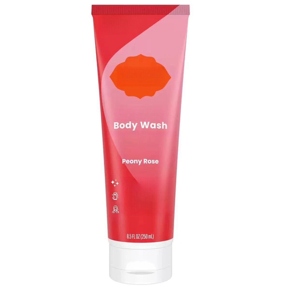 Luume Wholesale rose scented shower gel acidifies cleanses body odor moisturizes smooths tightens skin