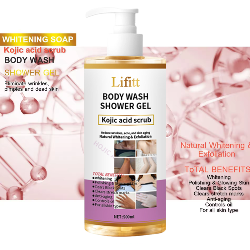 High Quality Body Wash Scrub Exfoliating Brightening Nourishing Skin Hydrating Refresh Body Care