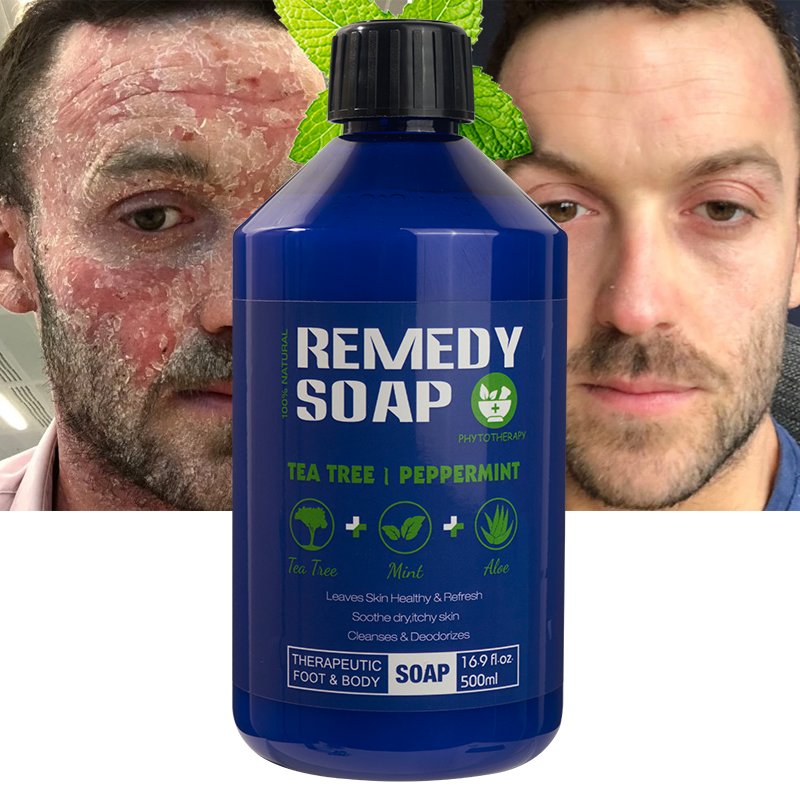 Private Label Body Care Products Body Wash Healing Cleansing Soap Tea Tree Oil Nourishing OEM Shower Gel For Soothes Itchy Skin