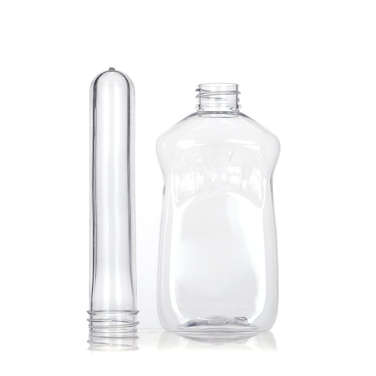 Lotion Dish Soap Hand Wash Hanging Shower Gel preform Shampoo Pet Empty Clear 500Ml Plastic preform