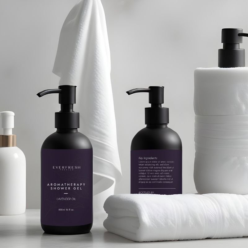 OEM 500ml Aromatherapy Shower Gel with Invigorating & Relaxing Scent Perfect for a Refreshing Cleanse