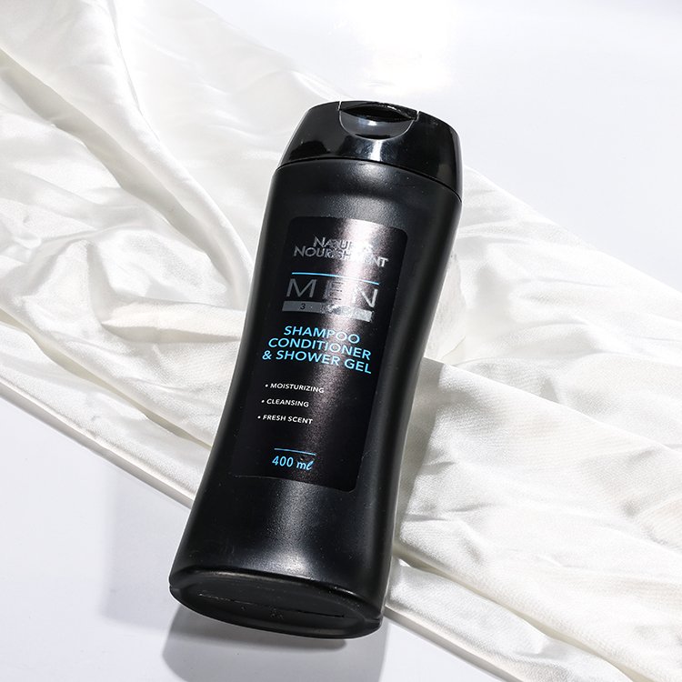 3 IN 1 Shampoo&Conditioner&Shower Gel for Men Private Label Professional Hair Care Thick Shiny Hair Growth Shampoo