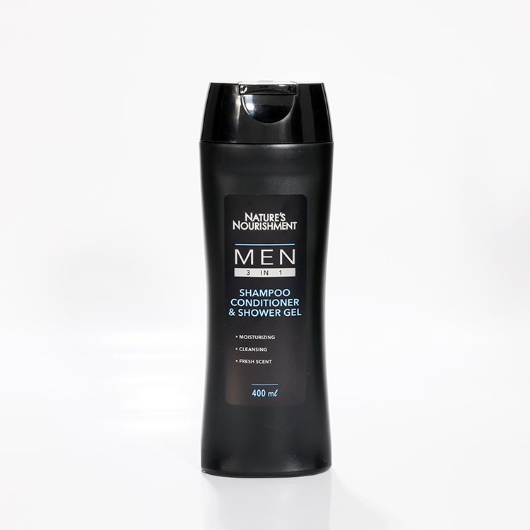 3 IN 1 Shampoo&Conditioner&Shower Gel for Men Private Label Professional Hair Care Thick Shiny Hair Growth Shampoo