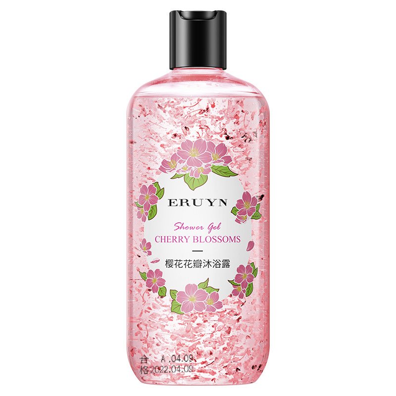 Jasmine cherry blossoms lavender shower gel long lasting moisturizing body wash for dry skin