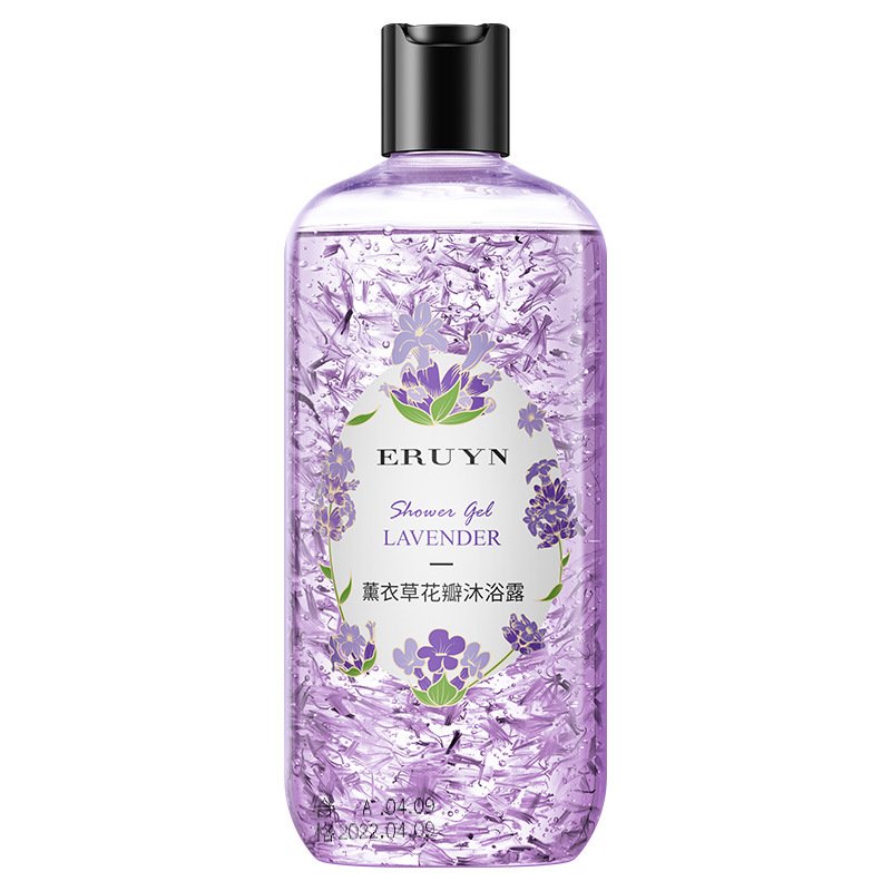 Jasmine cherry blossoms lavender shower gel long lasting moisturizing body wash for dry skin